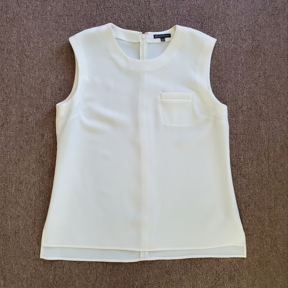 Adrianna Papell Cream Top